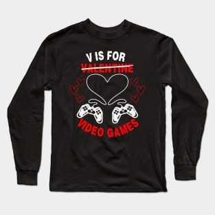 V Day Long Sleeve T-Shirt